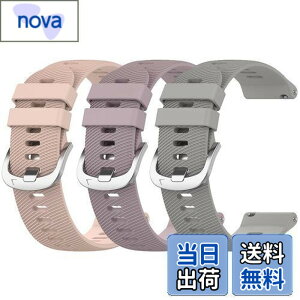 �y���������z�Ή�Garmin Forerunner 255S/255S music/Venu 2S/vivoactive 4S �o���h 18mm�x���g�Ή� �ʋC���x���g �_��ȃV���R�� �ȒP��t ���߉\ �y�� Huawei Honor S1 �j���ʗp �ϋv�� �h���h���i���C�g�s���N