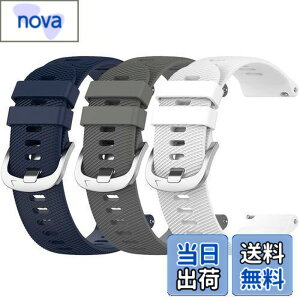�y���������z�Ή�Garmin Forerunner 255S/255S music/Venu 2S/vivoactive 4S �o���h 18mm�x���g�Ή� �ʋC���x���g �_��ȃV���R�� �ȒP��t ���߉\ �y�� Huawei Honor S1 �j���ʗp �ϋv�� �h���h���i�_�[�N�u���[