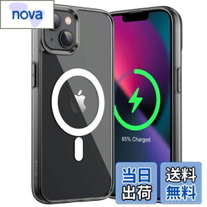 yzJEDirect iPhone 13 }Olbg P[X(6.1C`p) MagSafe CX[dΉ Ռz op[Jo[ h~ obN (ubN)