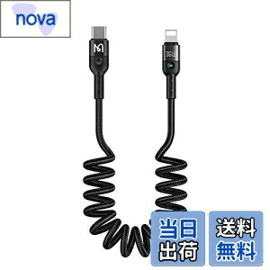 yzMcdodo Type-C to CgjO P[u PDΉ 36W}[d&f[^] J[R[h iC҂ LEDCgt 1.8 m P[u iPhone/iPad/iPod Ή (1.8 m, Type-C to IOS ΉCub