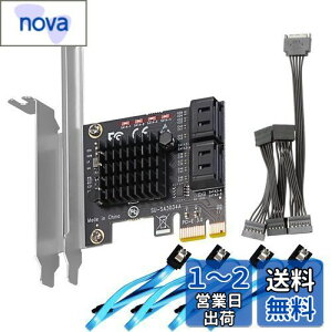 yzGLOTRENDS SA3034A 4|[gPCIe SATA3.0gJ[hAOSu[gT|[gASATAP[u1:5 SATAXvb^dP[u܂ށAWindows,Linux,Mac OS,NASƌ݊