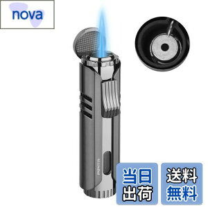 【送料無料】【高い品質】PIPITA 直噴ターボライター キャンドル トーチライター ターボ 注入式 ジェットライター 防風 充填式 ろうそく火起こし ガスライター キャンプ(ガスなし) (グレー