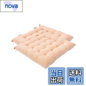 【送料無料】【.co.jp 限定】RECYCO クッション 座布団 椅子 紐付き 厚め6cm お尻が痛くならない 体圧分散 ふかふか ダイニングチェアクッション 座り心地いい かわいい シートクッション 40*40cm