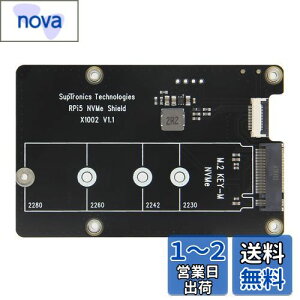 yzGeekworm X1002 V1.1 PCIe NVMe M.2 SSD 2280g{[hARaspberry Pi 5ɓKp