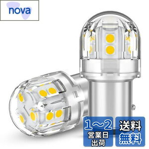 yz12V-24Vԗp S25 _u LED zCg  e[v/u[Lv 15A3030SMD BAY15D P21/5W LEDou LEDv ėp Px ԌΉ YԑΉ (2)