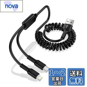 RC 2in1 [dP[u J[R[h iPhone [dP[u &USB-C P[u MFIF iPhonep+Androidp 2䓯[dR[h Lk 2A }[d ԗp CgjOP[u GAEF ACtH }`[d