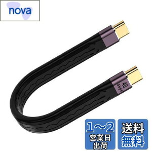 YFFSFDC USB Type CtoC P[uy40Gbpsf[^]&PDΉ100W/5A}[d& 8K@60Hzfóz USB-C to USB-C P[u 13.5cm Z USBP[u Mac Book ProANintendo SwitchANexus 6P 5XASam sung Galaxy S8AL G G5 V20