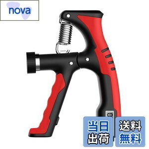 【送料無料】GreenGee 握力増強器 エクササイズ 握力グリッパー カウンター付き 10-100kg 負荷調整可能 ハンドグリッパー ストレス解消 リハビリ器具 テニス 野球 握力強化訓練 握りやすい 滑り