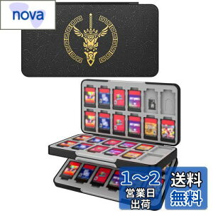 yzSwitch \tgP[X ATiC J[h[P[X Micro SD48/\tg48Ɏ[ Switch/Switch Lite/ SwitchL@ELfΉ Q[J[h[{bNX J[h܂Ƃߎ[ ϏՌ y ho 