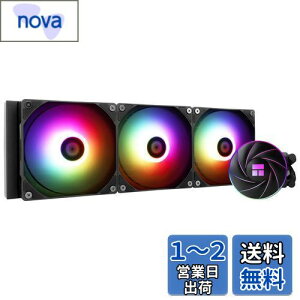 yzTHERMALRIGHT AQUA ELITE 360 BLACK ARGB CPUtN[[ACPUpTCY360A120mm PWMt@AS-FDBxAOAAMD/AM4/AM5AINTEL LGA1150/1151/1155/1156/1200/2011/ 1700ΉARGBI[CN[