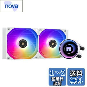 yzThermalright Frozen Notte 240 WHITE ARGB CPUN[[A240zCgCPUN[[dlA_uPWMt@AS-FDB V2xAOAAMD/AM4 AM5, Intel LGA 1700/1150/1151/1200/2011 ɓKpB