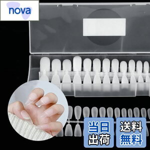 【送料無料】Annhua ネイルチップ 透明 270枚 超薄 艶消 長さだし ネイルチップセット バレリーナ ミディアム クリアチップセット つけ爪 ネイル長さだしチップ 自然なフィット感 練習用 業務