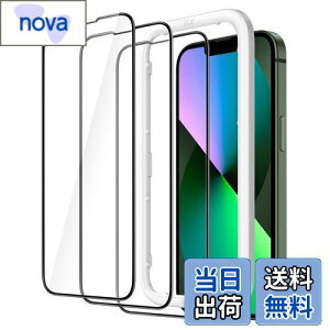 yzJEDirect iPhone 13/13 Pro (6.1C`p) SʕیtB KXtB  KChgt P[XɊȂ HDNA 3Zbg