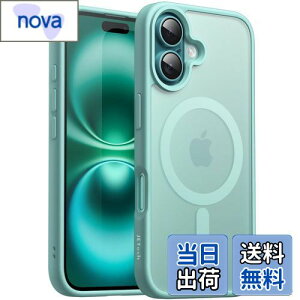 yzJETech iPhone 16 Plus 6.7C`p }Olbg P[X MagSafeɑΉ ̃}bgw ^ ϏՌ Jo[ (eB[u[)