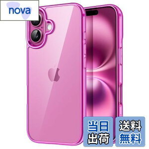 yzJETech iPhone 16 6.1C`p P[X ΂݂Ȃ Ռz op[Jo[ h~ NAobN (sN)