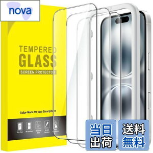 yzJETech iPhone 16 6.1C`p tیtB KX KChgt P[XɊȂ HDNA 3Zbg