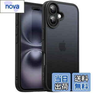 yzJETech iPhone 16 6.1C`p }bgP[X ϏՌ~^[O[h̗ی ̔w X}zJo[ wh~ (ubN)