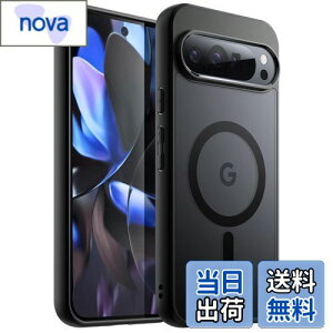 yzJETech Google Pixel 9/9 Pro 2024p }OlbgP[X MagSafeΉ }bgobN ϏՌX}zJo[ (ubN)