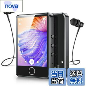 y2024VozAGPTEK MP3v[[ 64GB 2.8"^b`pl Bluetooth5.3 Xs[J[ HiFi yv[[ TFJ[hΉ 128GB܂Ŋg\  RpNg u[ IV FMWI ^