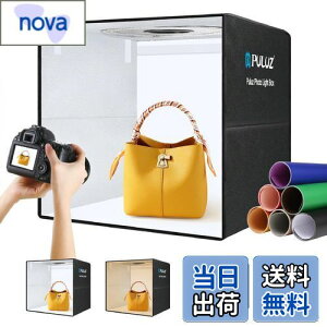 PULUZ 50cm Be{bNX Bebox 50cm 3Fx/10iK\ tBMA Beu[X B{bNX Cgt Type-cڑ ܂ JBe{bNX 12Fwi/fBt[U[ Be{bNX