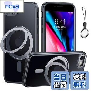 iPhoneSE3/SE2/SE/8/7 p P[X MagsafeΉy360°]\ MagsafeOX^h z_[ ̌^EXgbv1tzACtHSE 3/2 iPhone 8Jo[X^h@\ cΉ HILEGENERP[X 