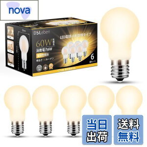 yzDSLeben LEDd E17 60W` dF LEDNvgd 750lm Px tBg ~jNvgd S^Cv ȃGl Ή fMގ{HΉ s 6Zb