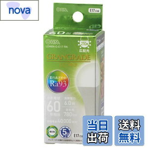 yzI[(OHM) d@ LEDd` E17 60`/60W F Ra93F Ή fMގ{HΉ ~jNvg` LDA6N-G-E17 RA 06-5564