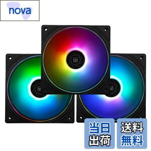 yzTHERMALRIGHT TL-S12-S X3 CPU t@ 120mm ARGB ̏ꍇ̃N[[ t@ ARGB ̏ƖʁA1500RPM x PC PWM ̖Rs[^ t@ACPUpt@ zCgiTL-S12-S X3j
