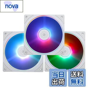 【送料無料】THERMALRIGHT TL-S12W-S X3 CPU ファン 120mm ARGB の場合のクーラー ファンは ARGB の照明効果、1500RPM 速度の PC PWM の無声コンピュータ ファン、CPU の冷却ファンの白と来ます(TL-S12W-S X3)