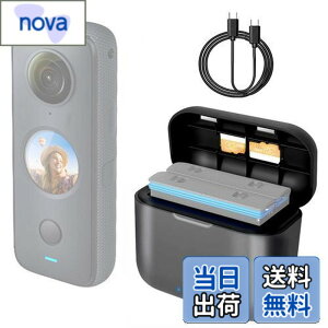 �y���������zLINGHUANG Insta360 ONE X2 �o�b�e���[�[�d�� ONE X2 �}���[�d��Insta360 ONE X2 �[�d�� PD2.0/PD3.0�T�|�[�gONE X2 �o�b�e���[�����[�d�n�u insta 360 one x2�J�����A�N�Z�T���[�p