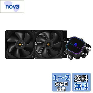 yzThermalright Frozen Prism 240 Black CPUN[[AtCPUN[[A120mm PWMt@×2AS-FDBxAOAAMD/AM4/AM5AINTEL LGA1150/1151/1200/2066/1700 ps[X^N[[