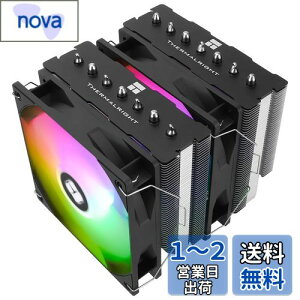 yzThermalright PS120SE ARGB CPUGAN[[A7{̃q[gpCvACPUN[[AfAt@120mm TL-C12B-S V2 PWMGAN[[AAGHP4ZpAS-FDBxAOAAMD:AM4/AM5/Intel 1851/1700/1150