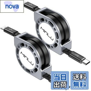 MINLU PD100WLkUSB-CUSB-C[dP[u usb-cP[u[2pbN/1.2 M]莮[dP[u iPhone 16/15 Pro Max MacBook Pro 2021/ 2020APad Pro 2021/ 2020ATXGalaxy UItra/S23/S22AsNZA