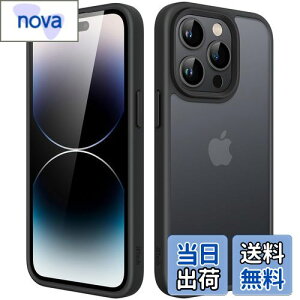 yzJEDirect }bgP[X iPhone 14 Pro 6.1C`p ϏՌ~^[O[h̗h~ ̔̔wʓdbJo[ wh~ (ubN)