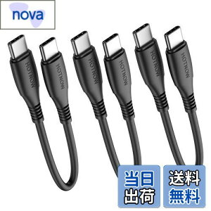 yzUSB C - USB C P[u 15cm 3{AHOTNOW Z 0.15m USB-C 60W [dR[h Galaxy S21/S21+/S20+ UltraANote 20/10 UltraAAir 2020AiPad ProAp[oNȂ̃^Cv c foCXp
