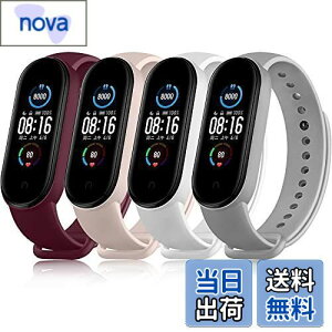 yz[Vancle] Rp`u Xiaomi Mi Band 5 oh/Mi Band 6 oh ւxg _炩VR xg Ή VI~5/6 X}[goh (+sN++O[)