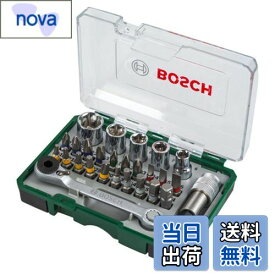 【送料無料】BOSCH(ボッシュ) マルチドライバー&ソケットセット 2607017375 (W120 x H90 x D35mm)