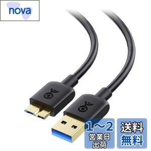 yzCable Matters 5Gbps }CNUSB 3.0 P[u - 3mAMicro USB 3.0P[uAUSBA - Micro B 3.0 HDD/SSDOthCuΉAubN