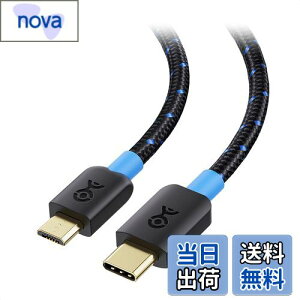 yzCable Matters ґgUSB C - Micro USB ϊP[u - 1mA[3A/15W[dE480Mbpsf[^]]A}CNUSB ^CvCP[uAType C - MicroUSBA5sMicro-B 2.0 to USBCAPS3Rg[ / J/GPS