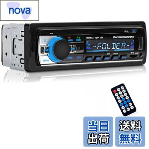 yzEaglerich ԃWI Bluetooth ԉ J[I[fBI XeI v[[ Rt 1 Din 12V y76-108MHz {FMWIΉzy{Őz