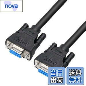 �y���������zDTECH RS232C �V���A���P�[�u�� D-Sub9�s�����X- D-Sub9�s�����X �X�g���[�g�P�[�u�� 5m