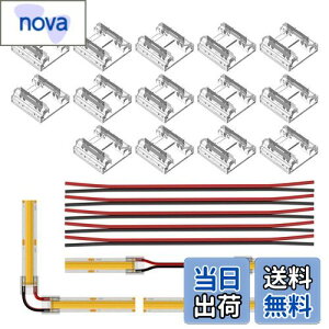 yzBTF-LIGHTING 2PIN RlN^[ FCOB COB 10mm RlN^[ 14ȃRlN^[ 15cm 20AWGR[hP[u FCOB FOB LEDe[vCgp̓ȃ~hJo[RlN^[ csv e[