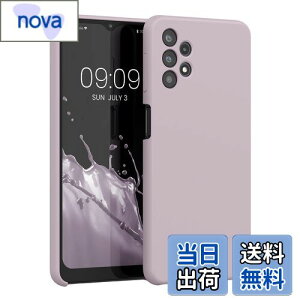 【送料無料】kwmobile スマホケース Samsung Galaxy A32 5G対応 ケース - TPU リキッド シリコン カバー - 耐衝撃 傷防止 サラサラ Case