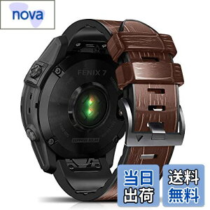 �y���������z[HeeNia] ���U�[�o���h QuickFit 22mm Garmin Descent G2/Garmin Tactix 8 47mm/Fenix 7 Pro Solar/Forerunner 965/Fenix 7/6 GPS/6 Pro GPS/6 Pro Solar/Fenix 5/5 Plus �Ή� �o���h �v �X�g���b�v �X�|�[�c�o���h ���v�x��