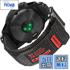 �y���������zGARMIN �K�[�~���x���g 22MM�i�C�����X�|�[�c�o���h Garmin Fenix 7 Solar / Fenix 7 Sapphire Solar / EPIX 2 / Fenix 5 / Fenix 5 Plus / Instinct / MARQ Expedition / Athlete / Driver�ȂǂɑΉ� �A�b�v�O���[�h����