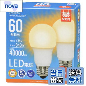 yzI[(OHM) d@ LEDd E26 60` 60bg` 60W` `Ή S dF 2 LDA8L-G AG6 2P 06-5520
