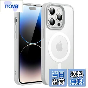 yzJEDirect iPhone 14 Pro 6.1C`p }Olbg P[X MagSafeɑΉ ̃}bgw ^ ϏՌ Jo[ (O[)