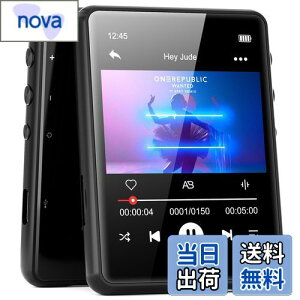 MECHEN 64GB MP3v[[ Bluetooth 5.3 fW^I[fBIv[[ y ~jyv[[ 128GB܂Ŋg\ Xs[J[ 2.4C`^b`XN[ FMWIE^EdqubNE