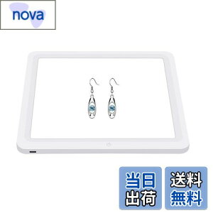 【送料無料】PULUZ 21cmLEDシャドーレスランプパネル 白色光 600LM アクリル製 Type-C給電 ミニLED写真シャドーレスライト シャドウレス写真撮影ジュエリーや化粧品商業用撮影に最適 商品撮影照明