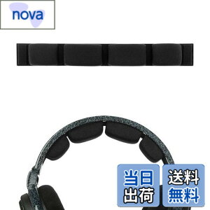 �y���������zGeekria �w�b�h�o���h �݊��� �w�b�h�z���w�b�h�o���h ���b�V�����n �p�b�h �[���n�C�U�[ Sennheiser HD600, HD580, HD650, HD660 S �Ή� �����p (�u���b�N)